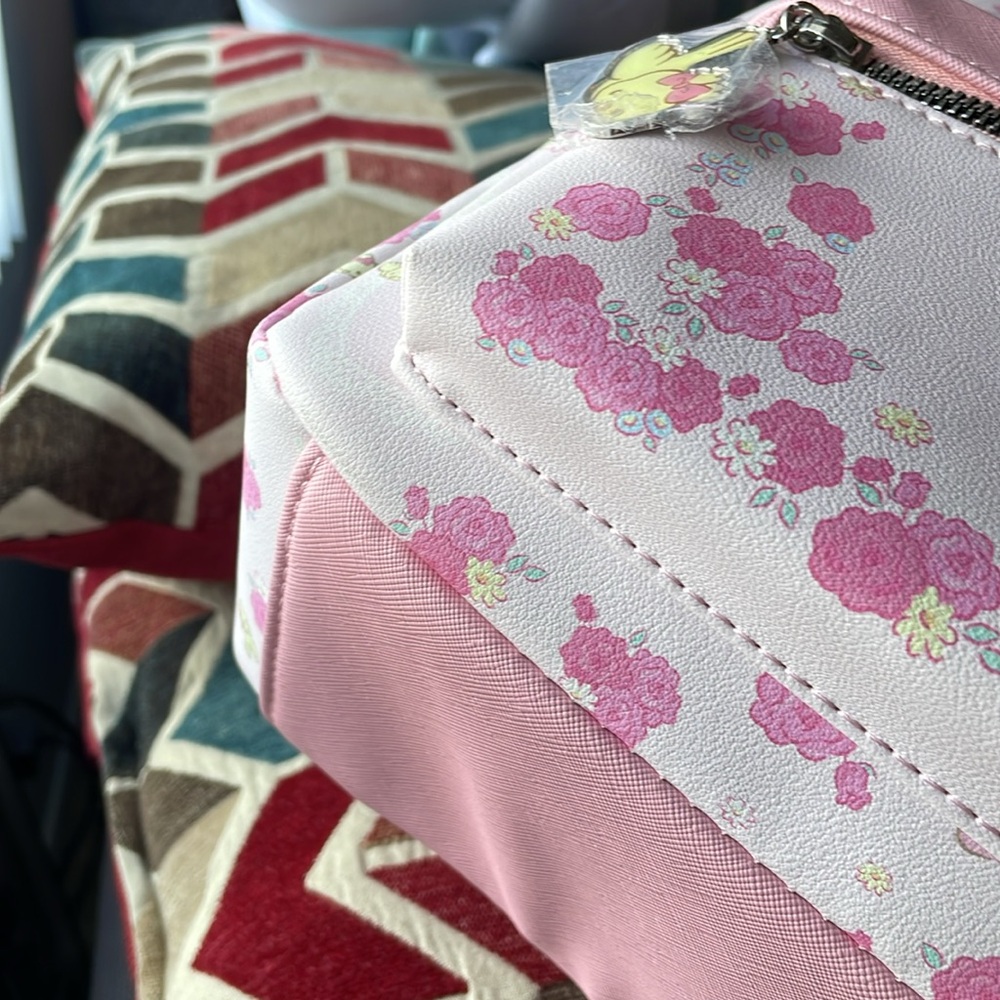 My Melody Bioworld Sanrio Pastel Rose Mini Backpack - Picture 15 of 16